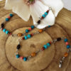 Fabiane / Lange Holzperlen Kette – Bild 8